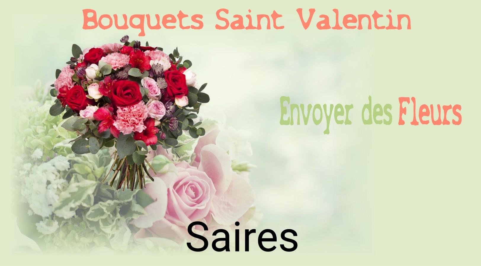 Roses de Saint-Valentin livrées à Saires