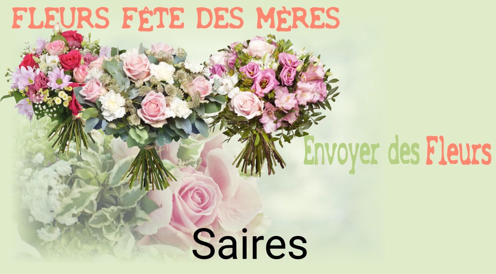 Bouquet de Fête des Mères livré à Saires